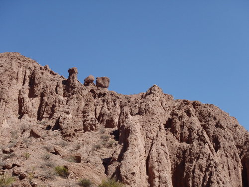 Balanced rocks.